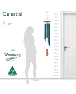 Celestial Wind Chime - Blue