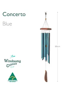 Concerto Wind Chime - Blue