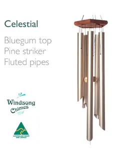 Celestial Wind Chime - Champagne