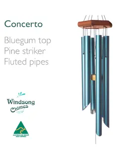 Concerto Wind Chime - Blue