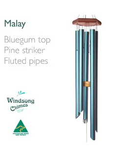 Malay Wind Chime - Blue