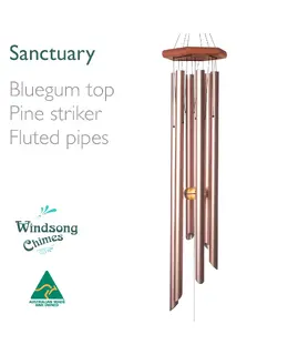 Sanctuary Wind Chime - Blush