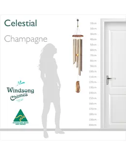 Celestial Wind Chime - Champagne