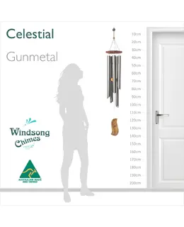 Celestial Wind Chime - Gunmetal