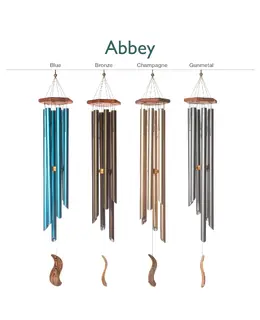 Abbey Wind Chime (6 Pipe) - Blue