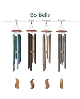 Bo Bells Wind Chime - Blue