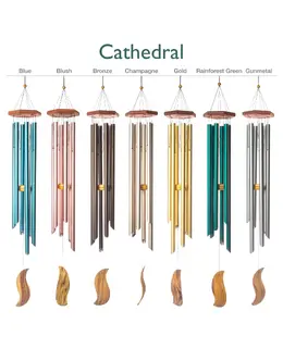 Cathedral Wind Chime - Blush