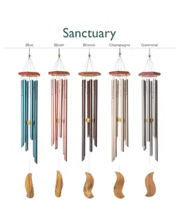 Sanctuary Wind Chime - Blush